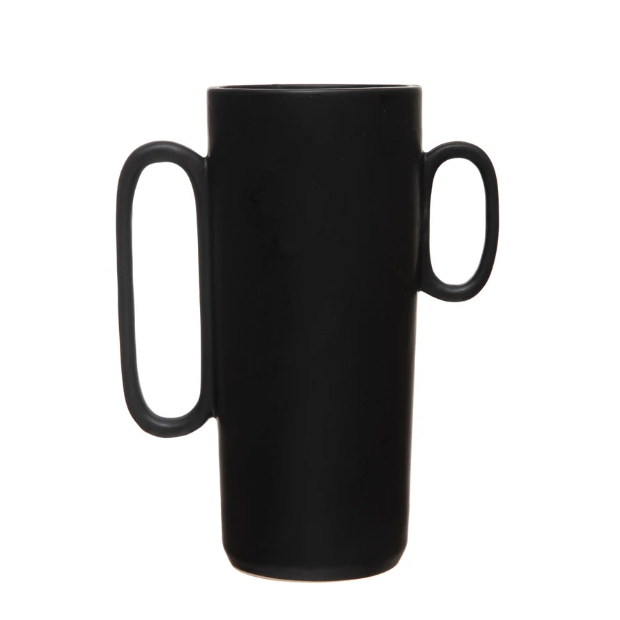 Bowie Matte Black Vase