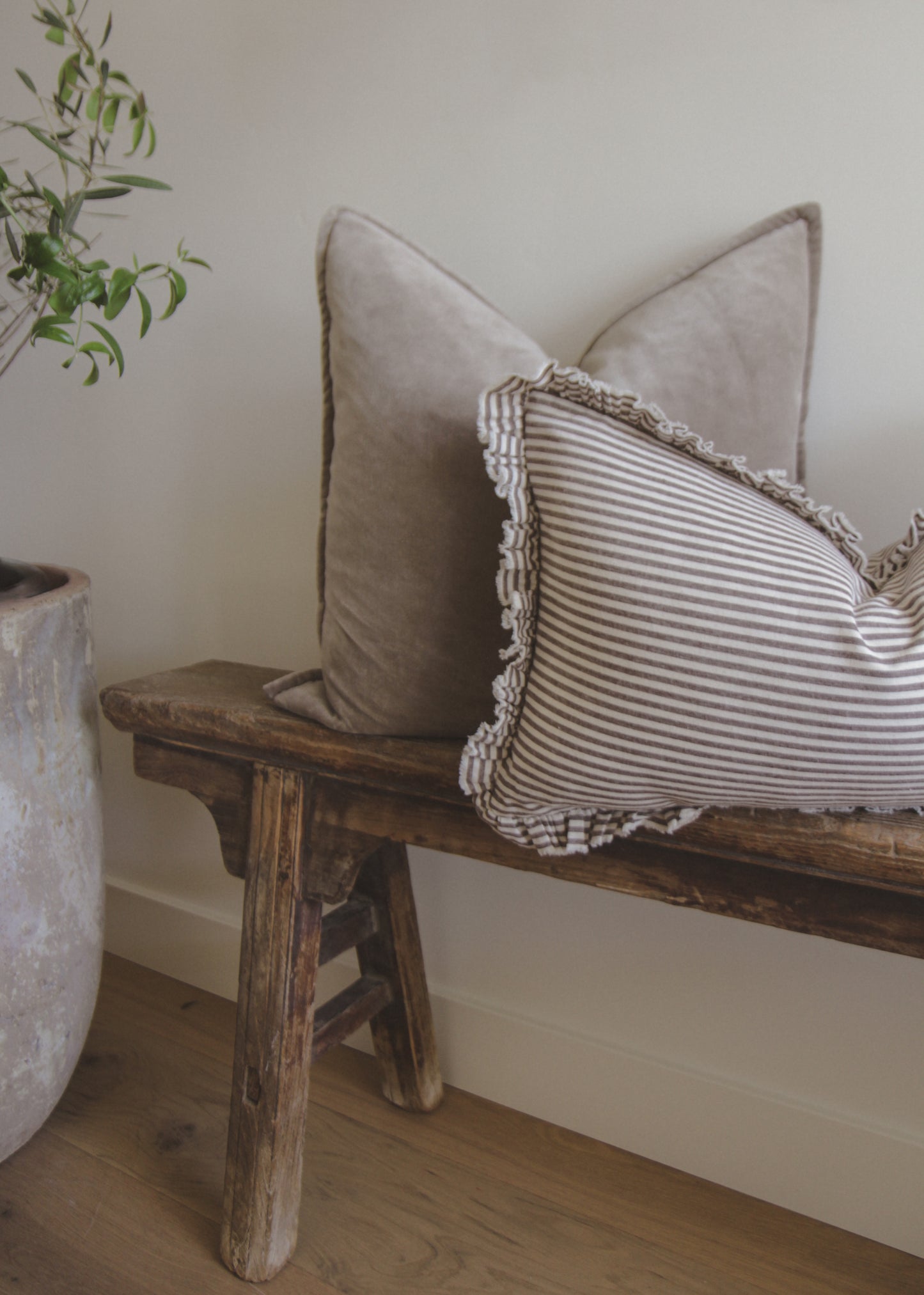 Darcy Ruffle Pillow Cover