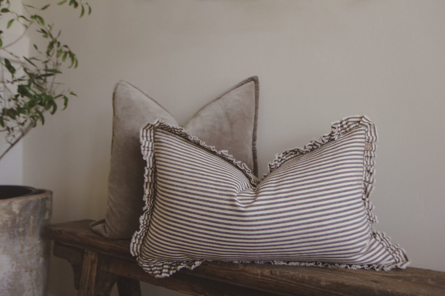 Darcy Ruffle Pillow Cover