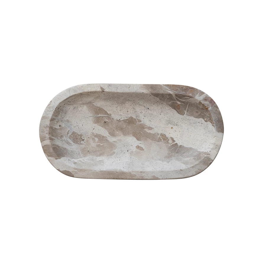 Caitlyn Travertine Tray